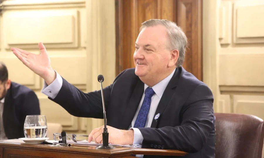El senador por el departamento San Crist&oacute;bal.