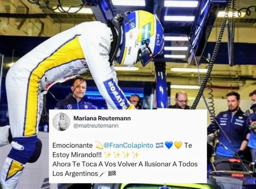 El mensaje que subi&oacute; a las redes sociales Mariana Reutemann.