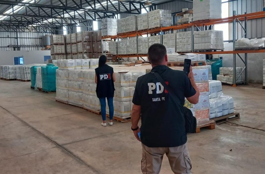 El valor total del cargamento secuestrado supera los mil millones de pesos.