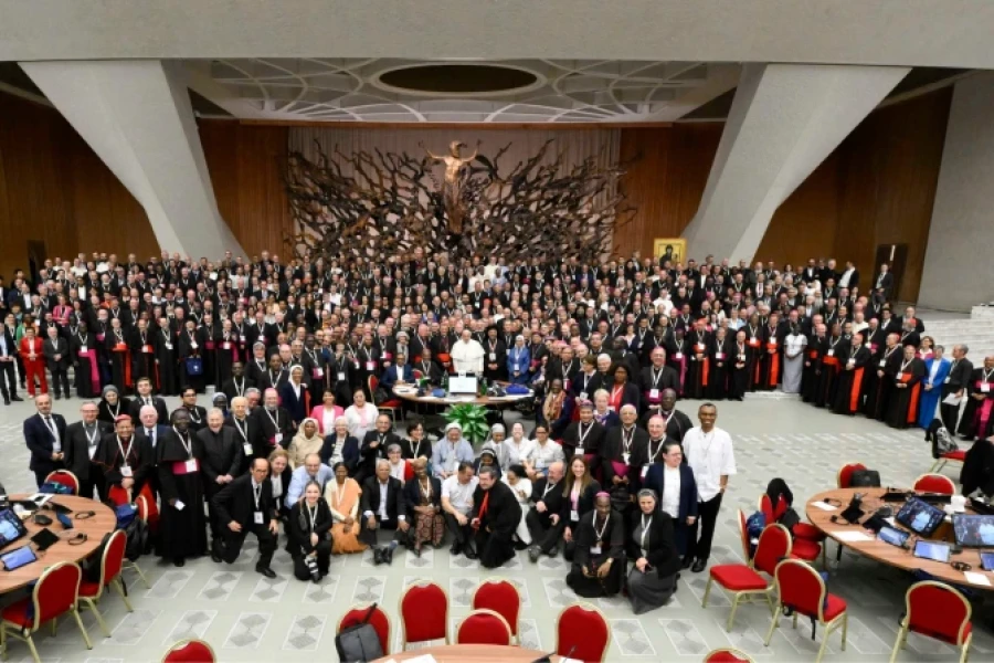 Foto final del S&iacute;nodo de la sinodalidad.