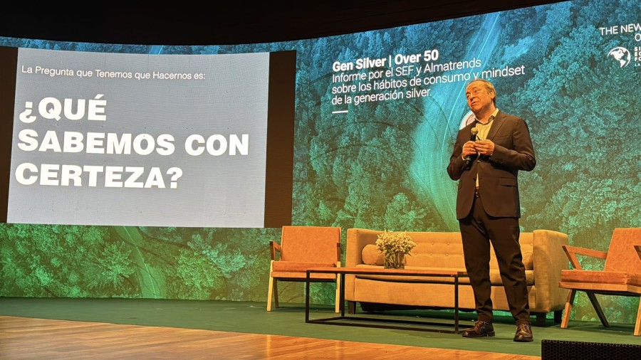 DATOS. Guillermo Oliveto present&oacute; el informe &ldquo;Gen silver: over 50. El secreto mejor guardado&rdquo;.