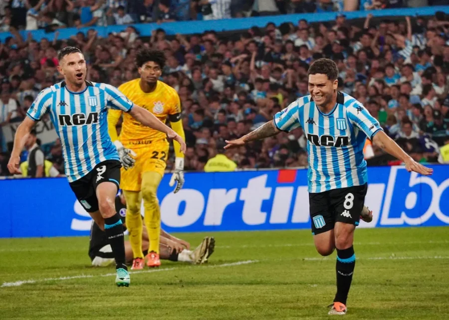 Juan Fernando Quintero marc&oacute; dos goles en el triunfo de Racing ante Corinthians, fue la figura y llev&oacute; a la Academia a la final de la Copa Sudamericana.