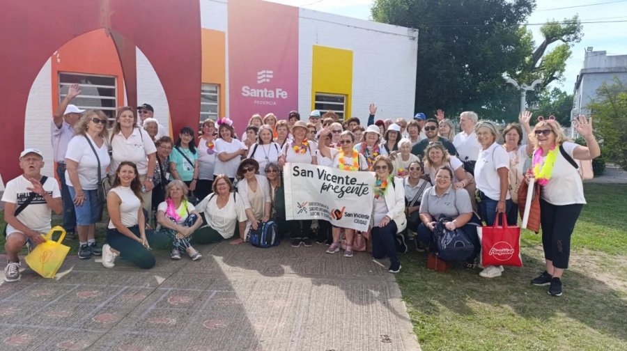 La delegaci&oacute;n que estuvo en la Capital Provincial.