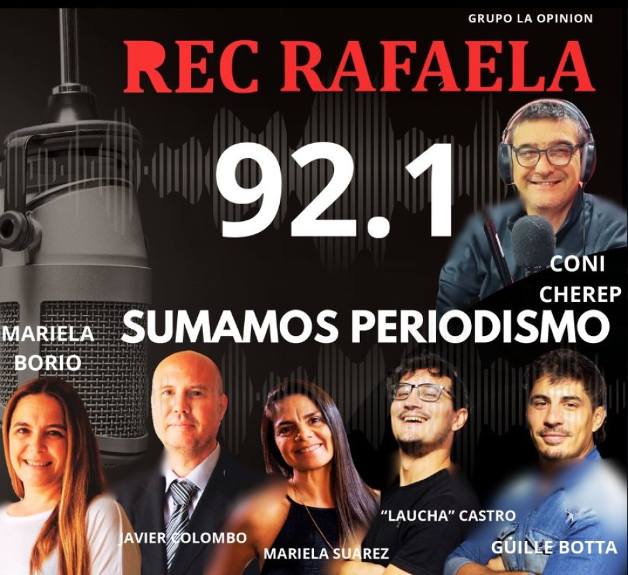 "Es como el D&iacute;a", bajo la conducci&oacute;n de Osvaldo 'Coni' Cherep, Guille Botta y Mariela Suarez.