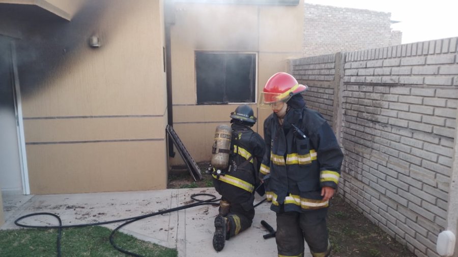 El departamento interno presentaba un foco &iacute;gneo en el dormitorio principal.