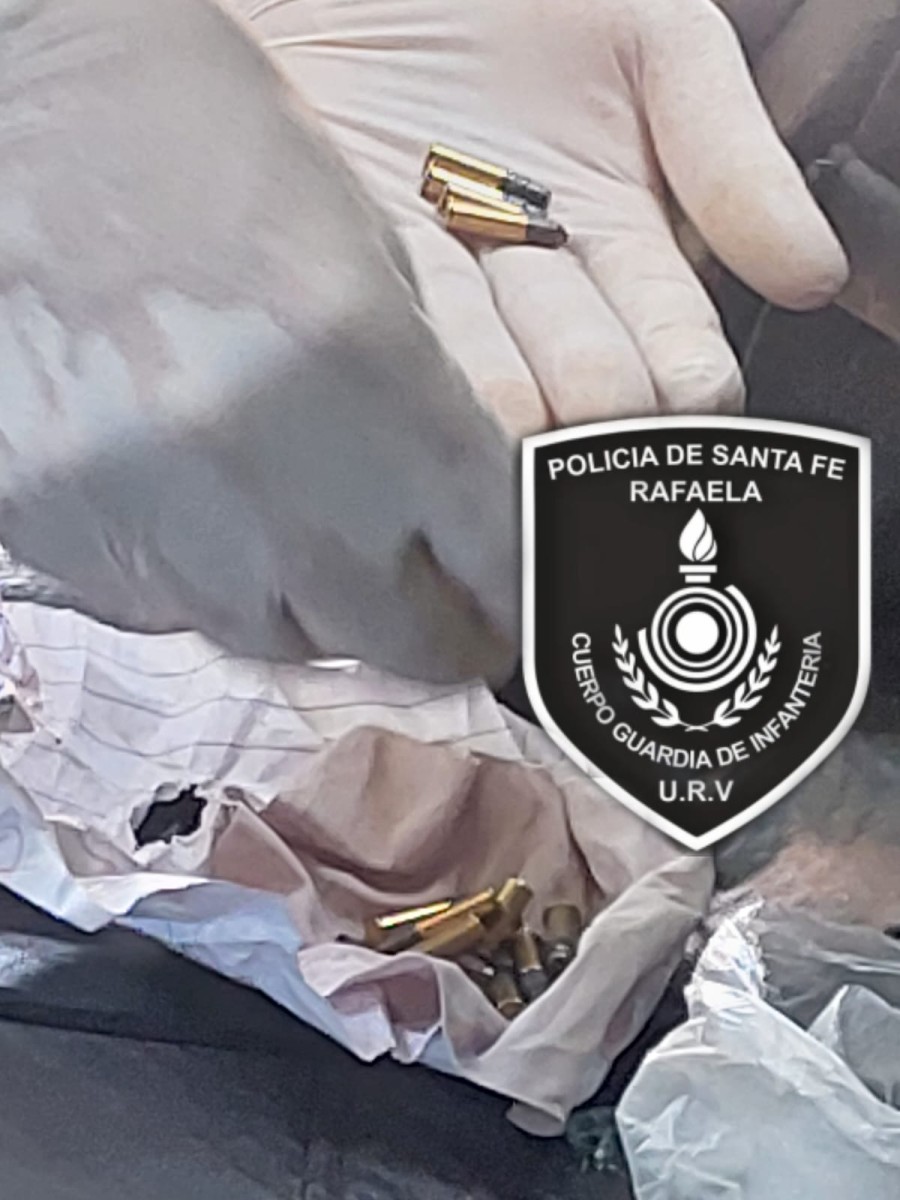 La escopeta y las municiones secuestradas en el autom&oacute;vil.