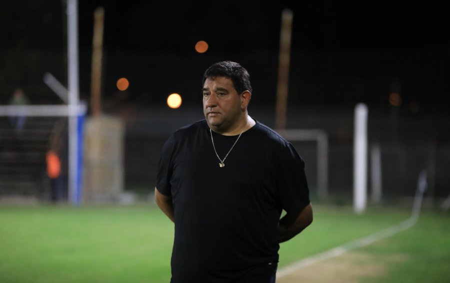 PASO A PASO. El t&eacute;cnico benhurense ve una paulatina evoluci&oacute;n en el equipo.
