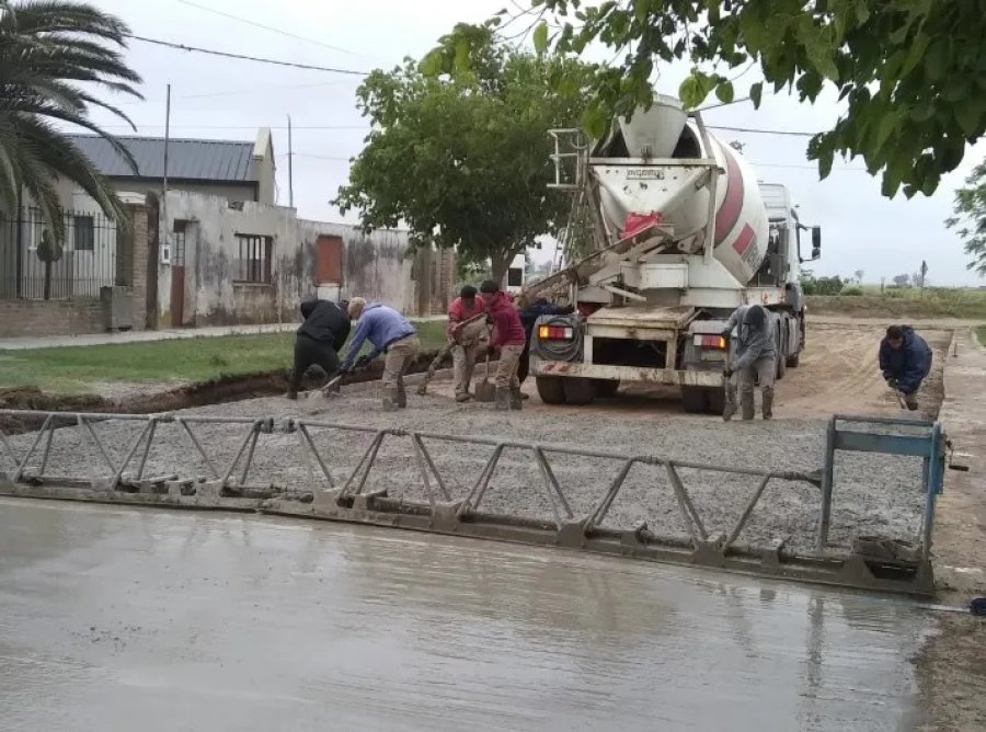 La aspiraci&oacute;n es tener el 100% de las calles pavimentadas.