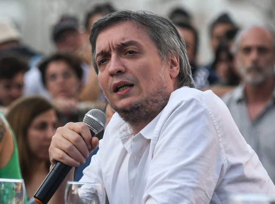 M&aacute;ximo Kirchner.