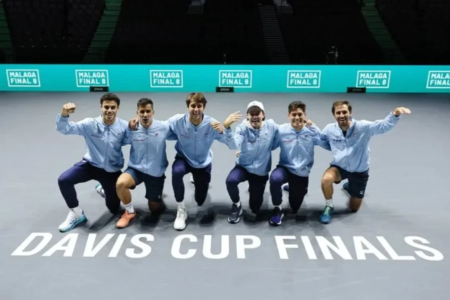 LISTO. El equipo argentino previo al torneo.