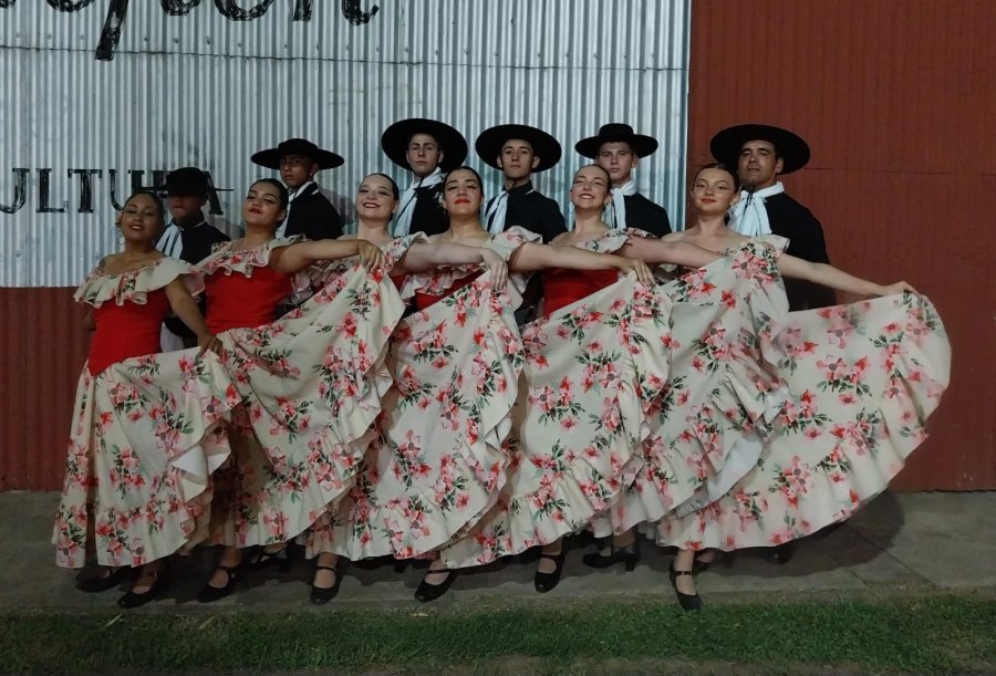 El ballet durante su presentaci&oacute;n.