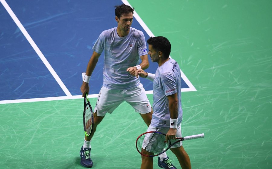 M&aacute;ximo Gonz&aacute;lez y Andr&eacute;s Molteni perdieron el dobles ante Jannik Sinner y Matteo Berrettini