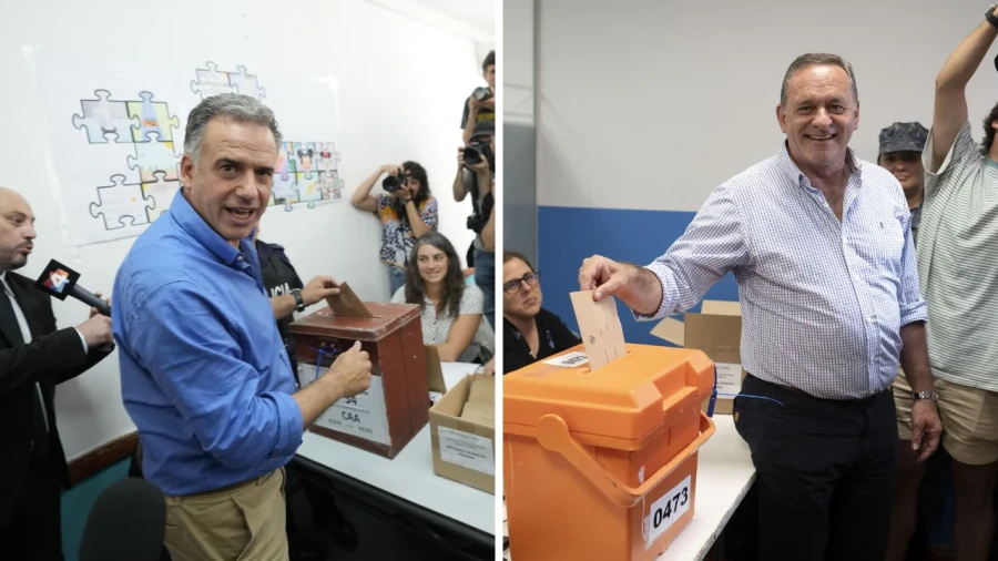 Los candidatos a presidentes de Uuguay ya votaron y esperan los resultados.