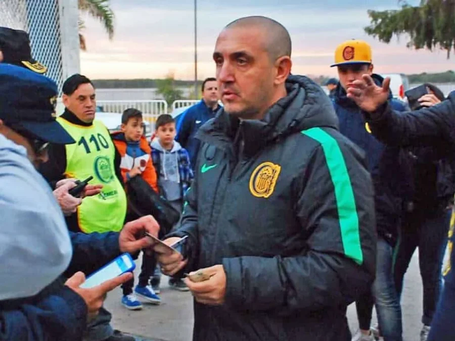 El ex l&iacute;der de la barra brava de Rosario Central, "Pill&iacute;n" Bracamonte.