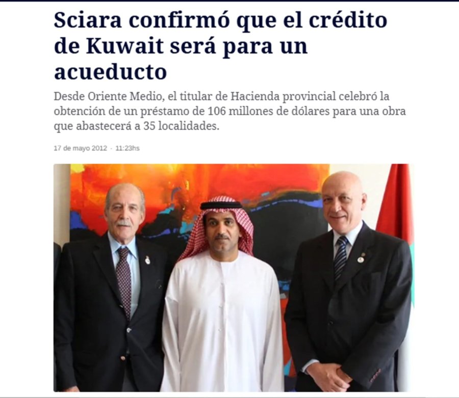 Antonio Bonfatti particip&oacute; en el proceso de acuerdos vinculados a los acueductos entre Santa Fe y C&oacute;rdoba.