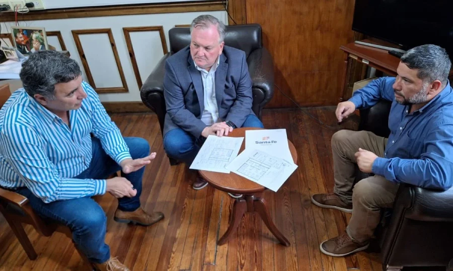 Marcelo Gonz&aacute;lez, Felipe Michlig y Sergio Duarte durante el encuentro.