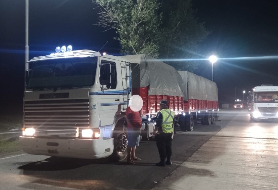 El chofer de cami&oacute;n, oriundo de Salta, circulaba por la Ruta 34 con una Licencia de Conducir ap&oacute;crifa.