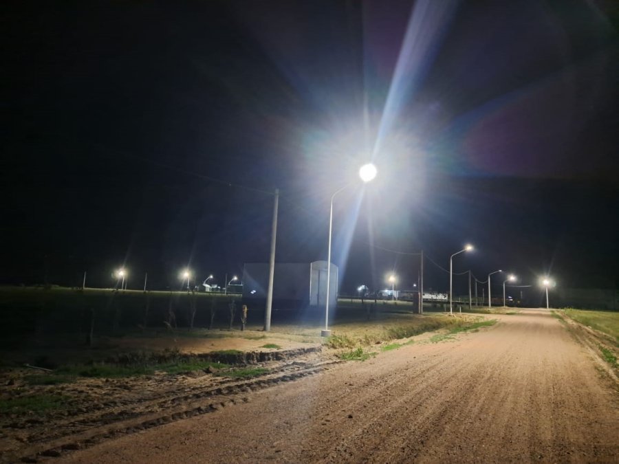 ILUMINACI&Oacute;N. As&iacute; luce el &aacute;rea industrial tacuralense.