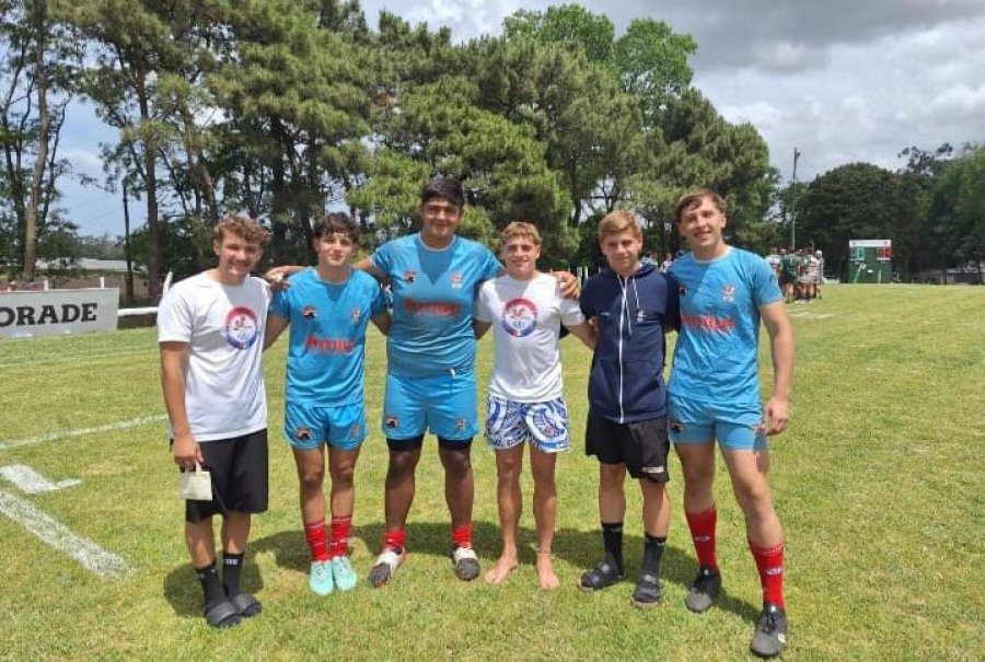 PROTAGONISTAS. Los juveniles del Verde en el seleccionado de la USR.