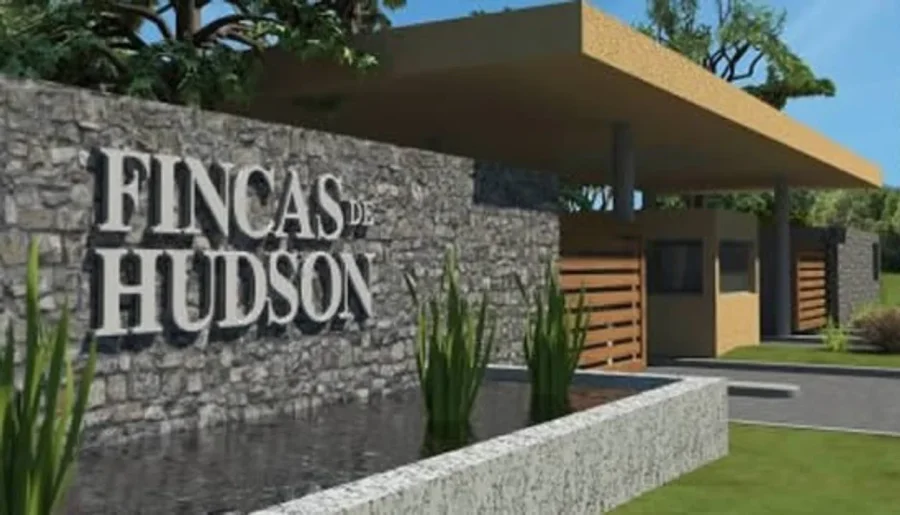 La entrada principal del country bonaerense donde ocurrieron los hechos.