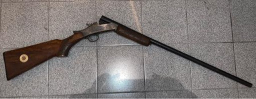 Personal policial procedi&oacute; al secuestro de una escopeta de un solo ca&ntilde;o similar a la foto ilustrativa.
