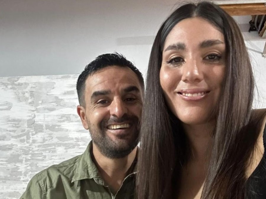 Magal&iacute; Vera y Javier Cerfoglio en los tiempos en que eran felices.