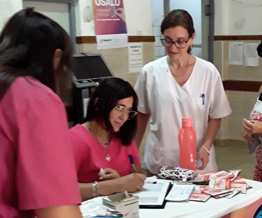 Esta actividad se desarroll&oacute; bajo el lema internacional "Sigamos el camino de los derechos".