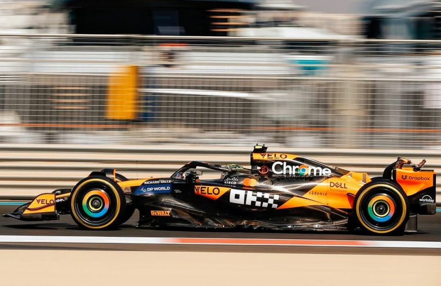 Lando Norris se qued&oacute; con el mejor tiempo del viernes en Abu Dhabi.