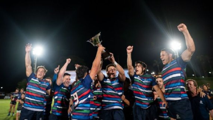 FESTEJO. El equipo de la costa atl&aacute;ntica dio la nota.