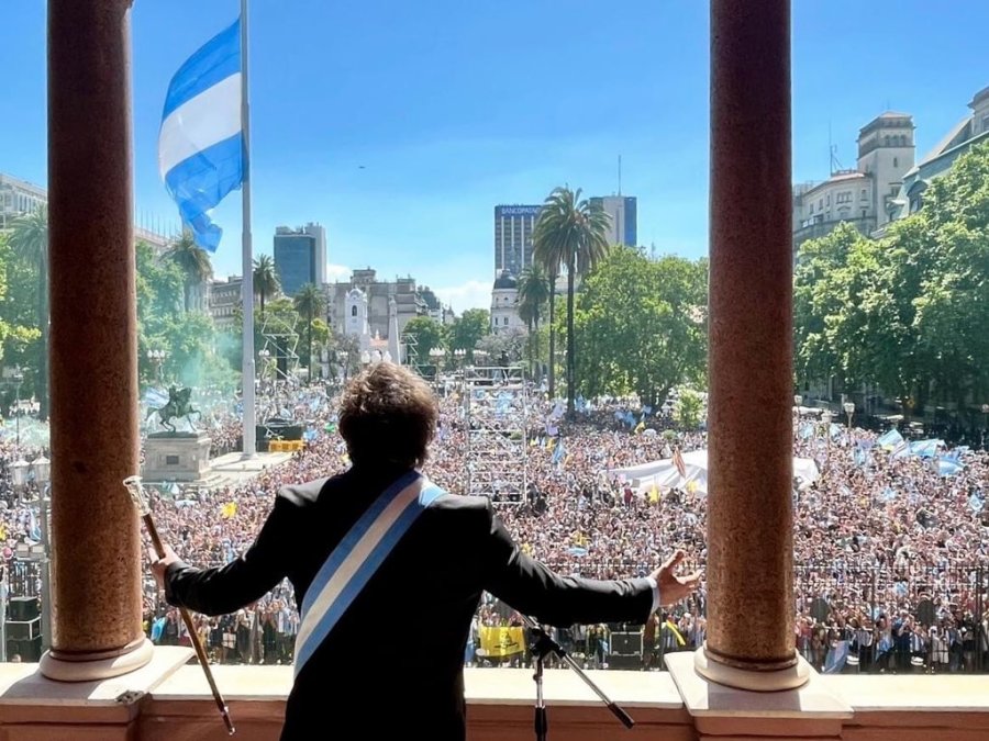 Milei cumple un a&ntilde;o desde su llegada a Casa Rosada.