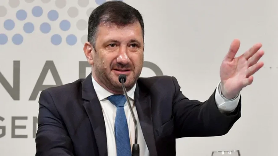 Edgardo Kueider, senador nacional por Entre R&iacute;os.