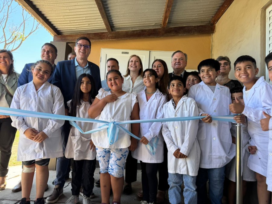 El ministro de Educaci&oacute;n de Santa Fe, Jos&eacute; Goity, realiz&oacute; una recorrida por el departamento San Crist&oacute;bal.