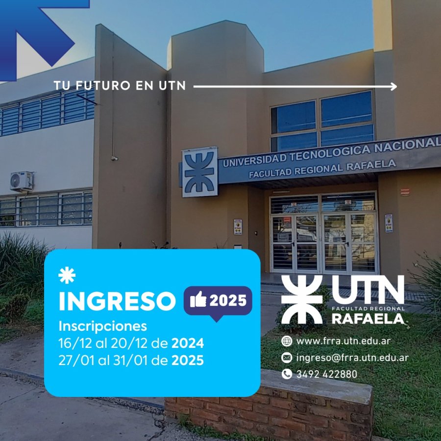 La pr&oacute;xima semana, la UTN abrir&aacute; las inscripciones para sus carreras de grado.