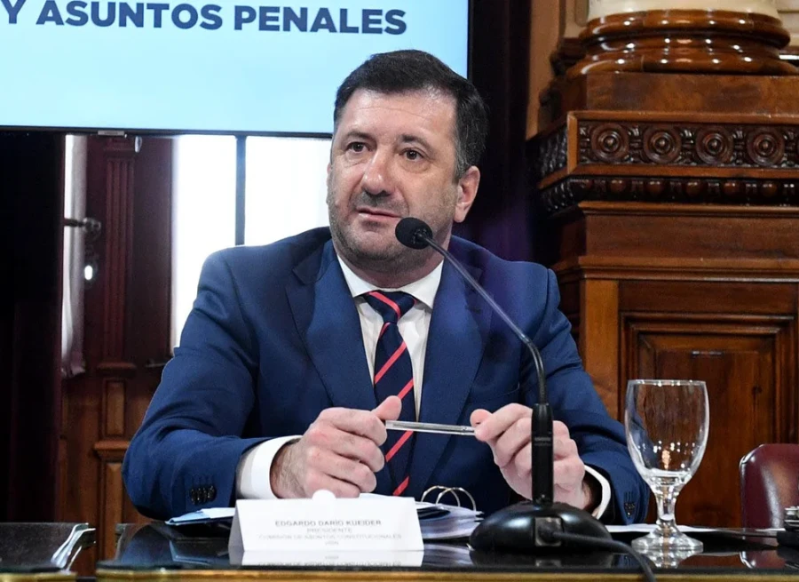 El Senado debate sobre el futuro de Edgardo Kueider.
