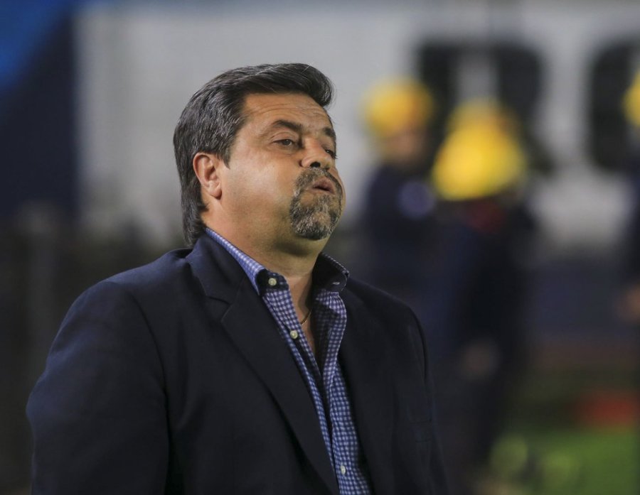 CON LOS TAPONES DE PUNTA. Volvi&oacute; a apuntar contra la AFA.