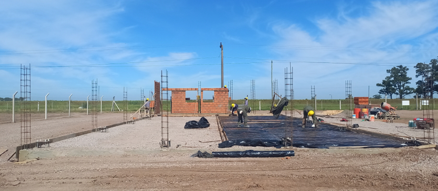 AVANCES. Los trabajos en Pilar no paran y podr&iacute;a finalizar durante las primeras semanas de 2025.