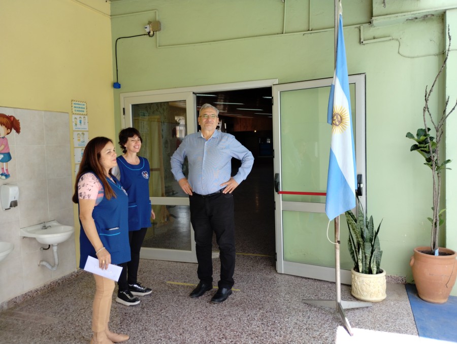 La recorrida por el Jard&iacute;n de Infantes..
