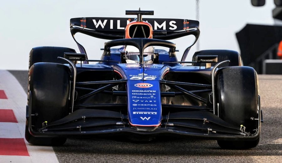 CARLOS SAINZ. Consigui&oacute; el segundo registro en el test en su debut con el Williams.