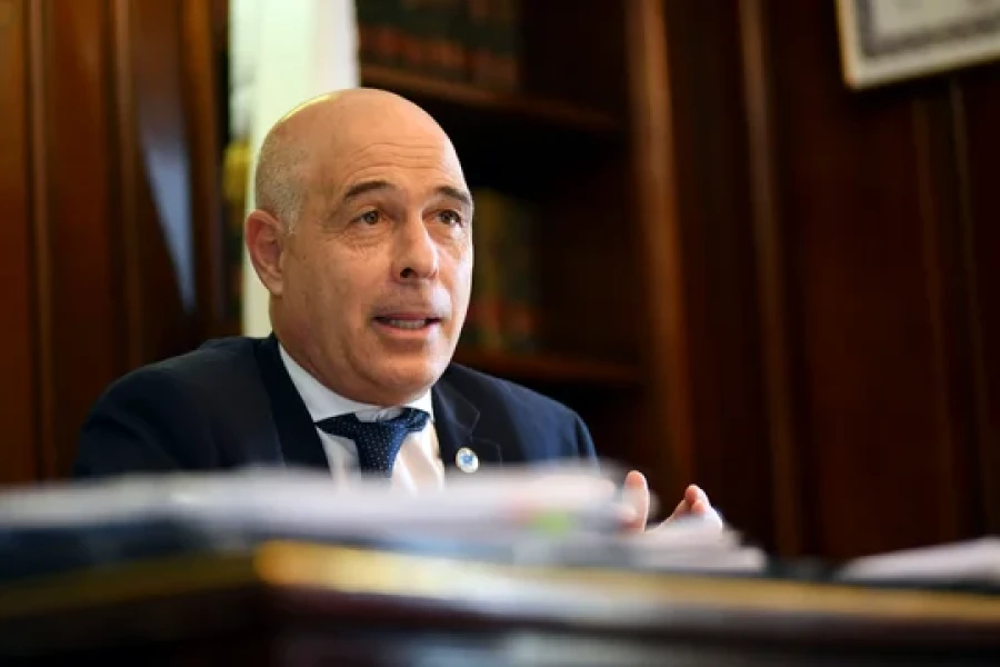 Bartolom&eacute; Abdala, presidente provisional del Senado.