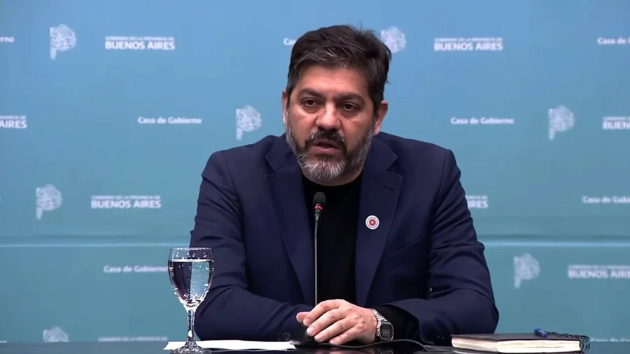 Carlos Bianco, ministro de Gobierno de la provincia de Buenos Aires.