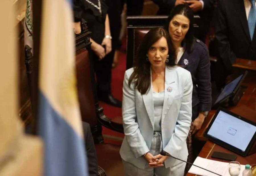 Victoria Villarruel, vicepresidenta de la Naci&oacute;n.