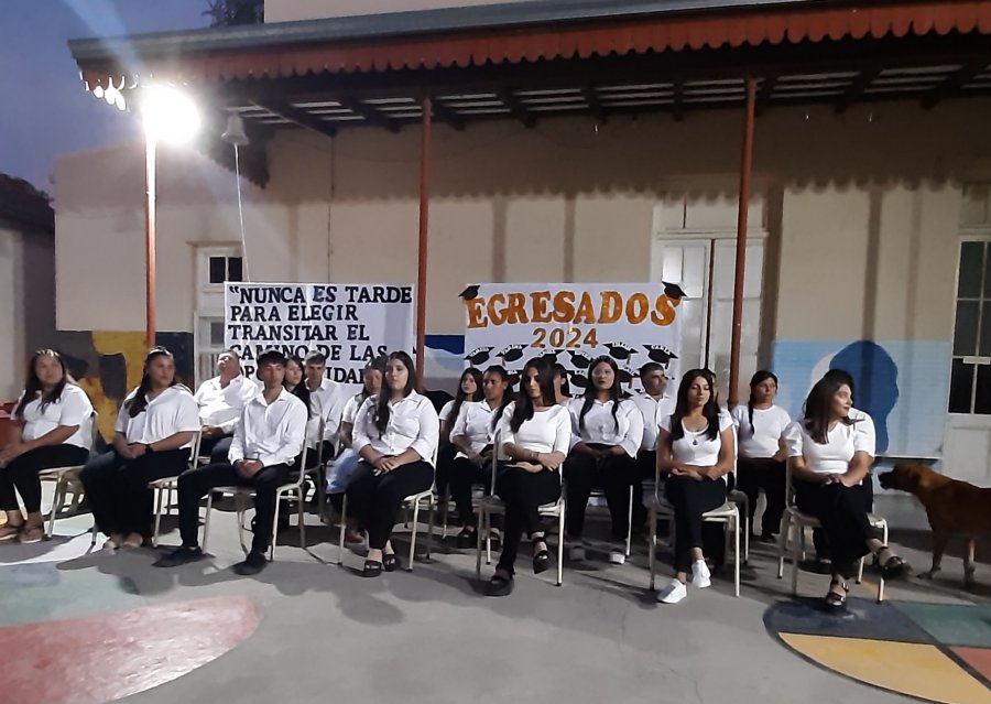 El grupo que concluy&oacute; el secundario.
