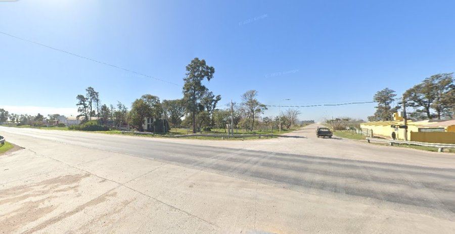 Imagen de la intersecci&oacute;n de la Ruta N&deg; 34 y el Camino N&deg; 5 del tr&aacute;nsito pesado.