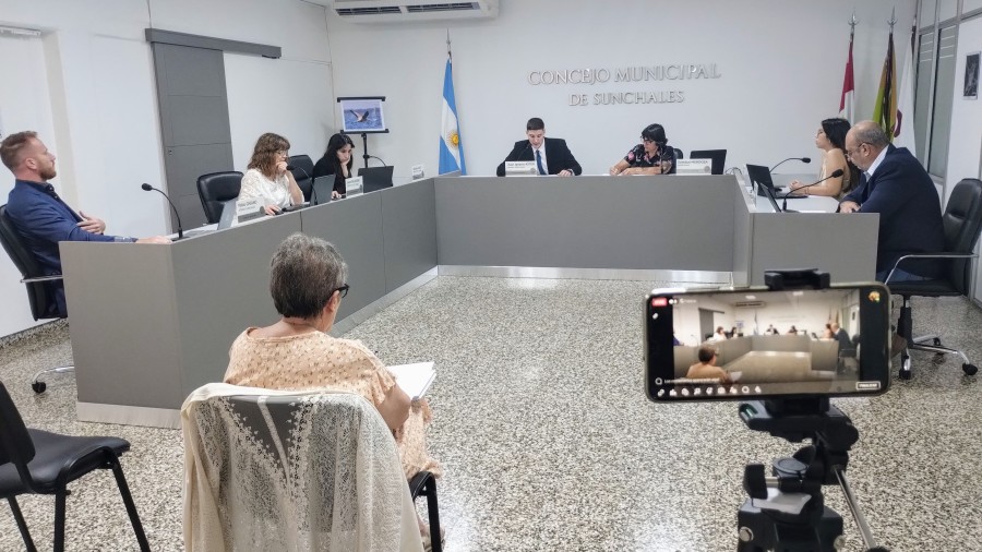 Un instante de la sesi&oacute;n extraordinaria del lunes.
