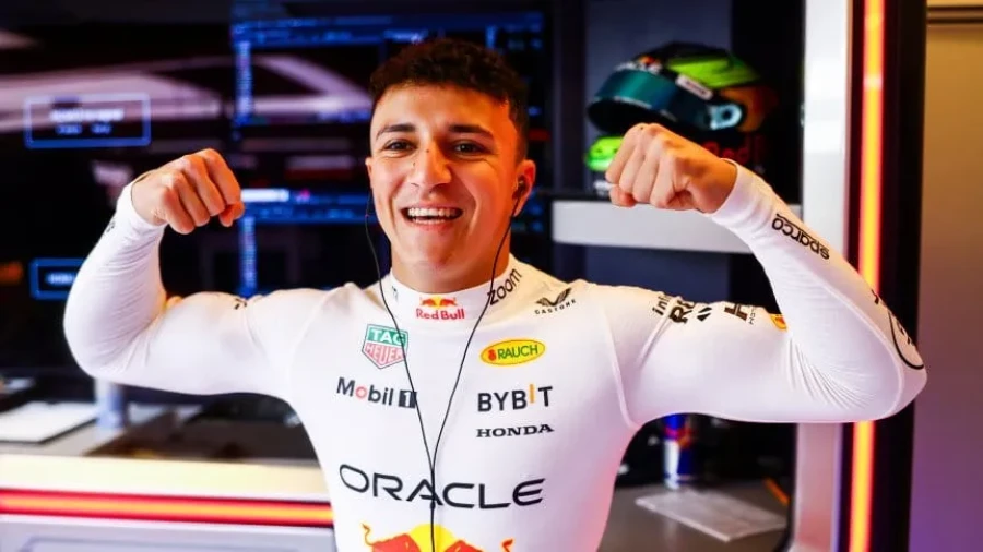 FRANCES. Hadjar era corredor de la Red Bull Driver Academy y reciente subcampe&oacute;n de la F&oacute;rmula 2.