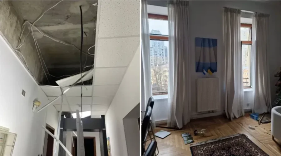 Un ataque de Rusia sobre Kiev da&ntilde;&oacute; la embajada argentina en aquella capital.