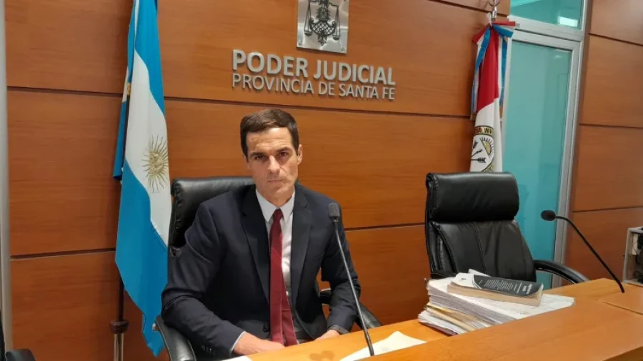 El juez que dio el veredicto de primera instancia, Dr. Mart&iacute;n Gauna Chapero.