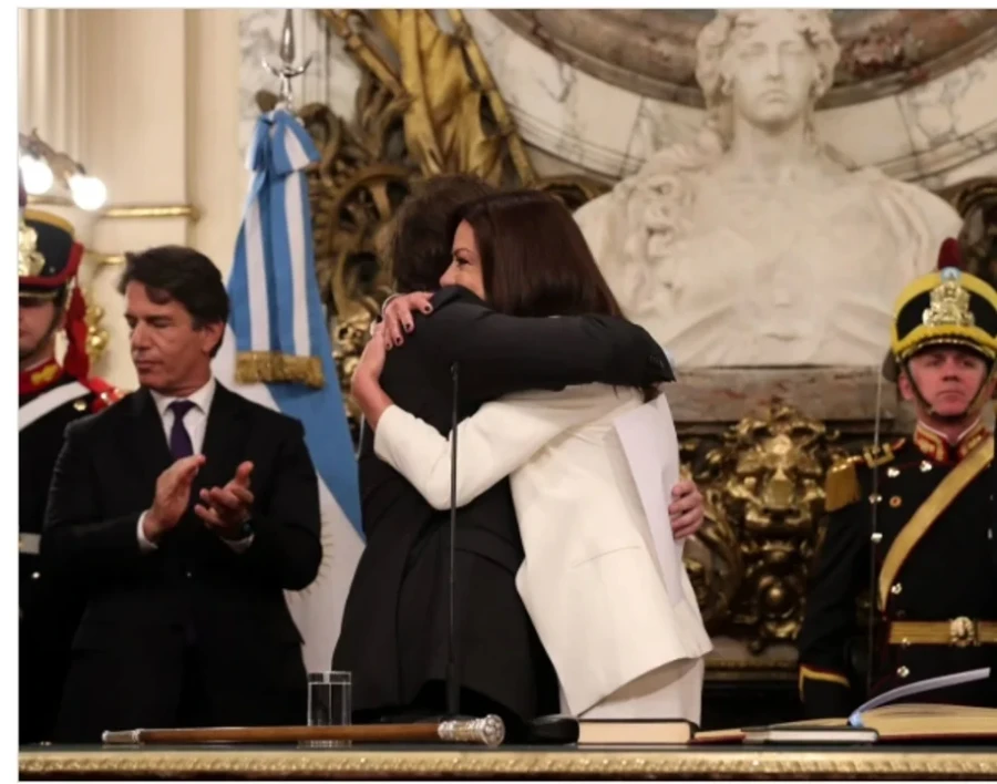 Milei y Pettovello (la foto que acompa&ntilde;a el posteo del presidnete).