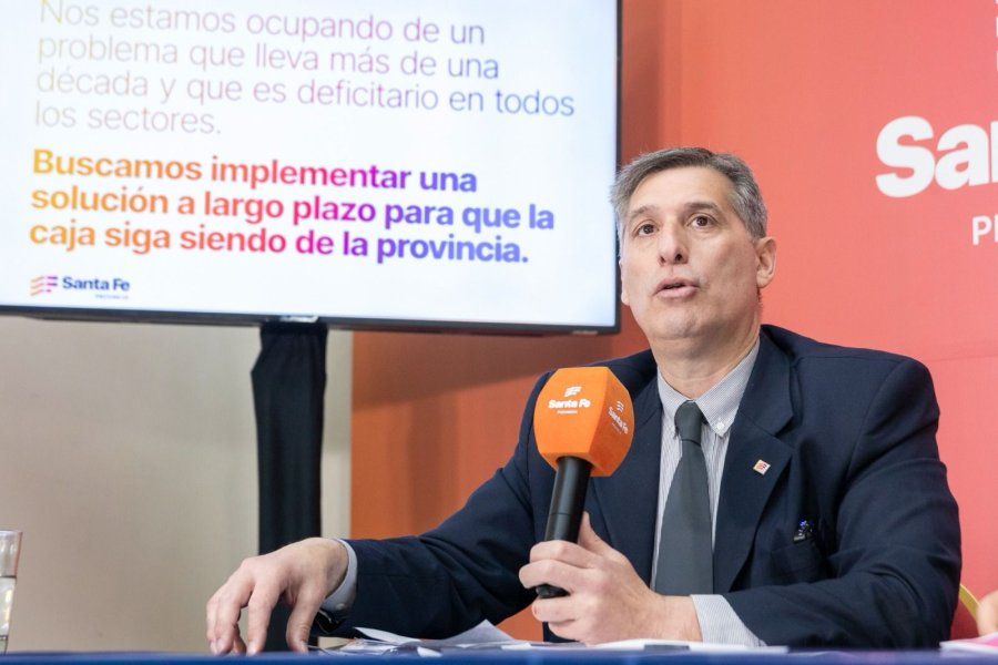 PABLO OLIVARES. El referente del gobernador Maximiliano Pullaro en el &aacute;rea econ&oacute;mica de la provincia.