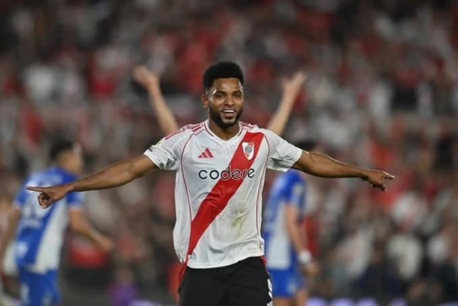 BUEN A&Ntilde;O. Borja tuvo un balance positivo con River.